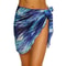 Sheer Short Sarong Beach Wrap Skirt 17