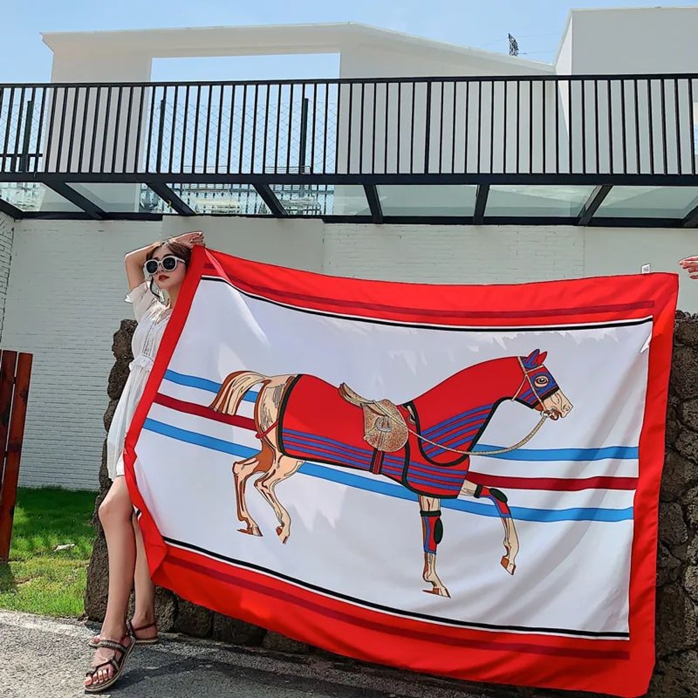 Large Beach Sarong Wrap Sun Protection 6