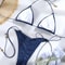 Triangle Micro Thong Bikini Set 1