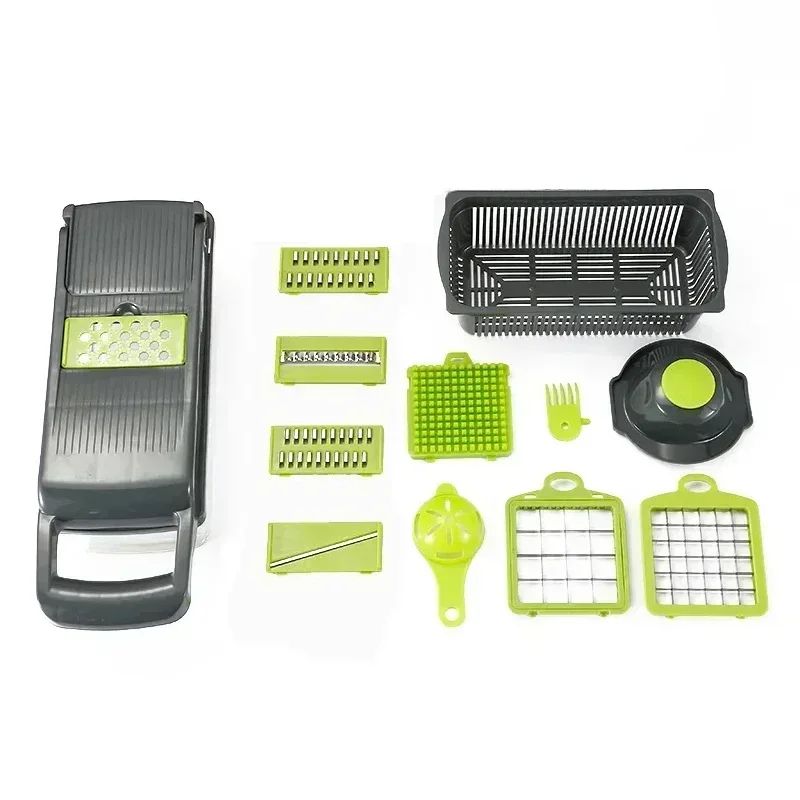 Multifunctional 14 16 Piece Vegetable Slicer Set 5