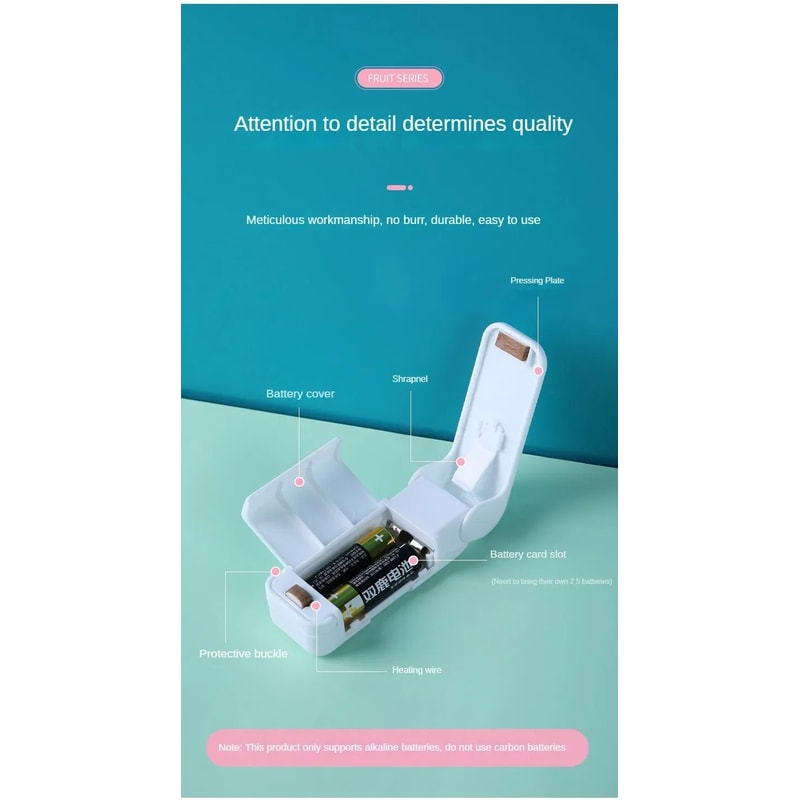 Mini Portable Heat Bag Sealing Machine 6