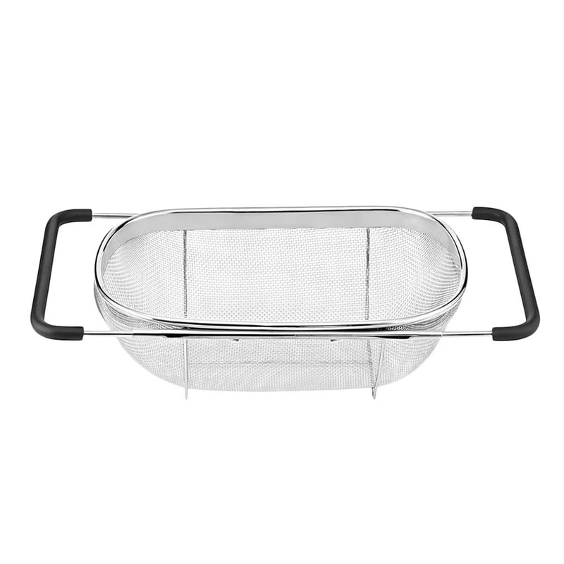 Stainless Steel Drain Basket Colander With Handle 6