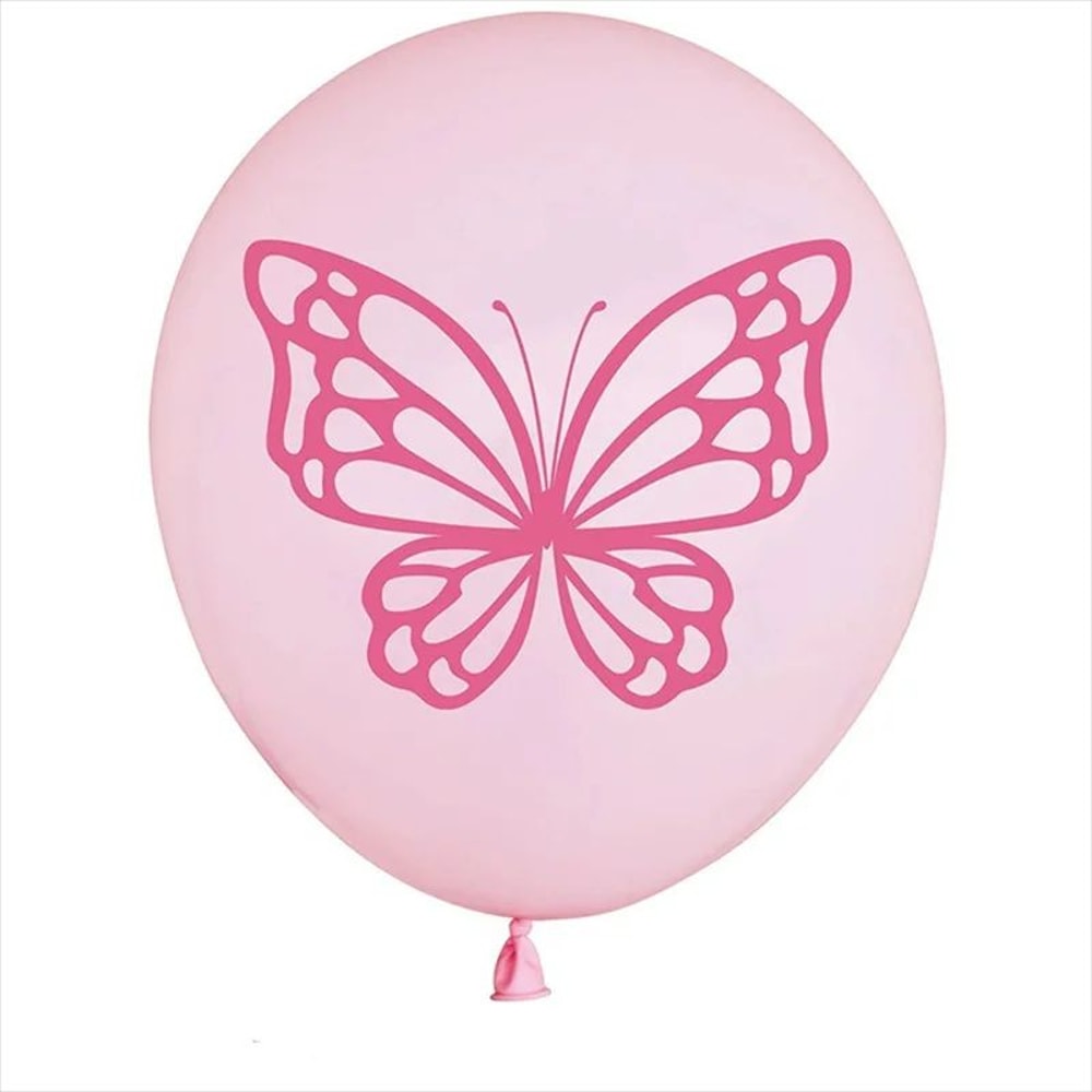 Butterfly Theme 12 Inch Latex Balloon Set 11
