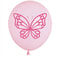 Butterfly Theme 12 Inch Latex Balloon Set 11