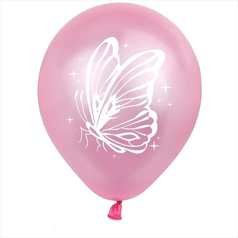 Butterfly Theme 12 Inch Latex Balloon Set 12