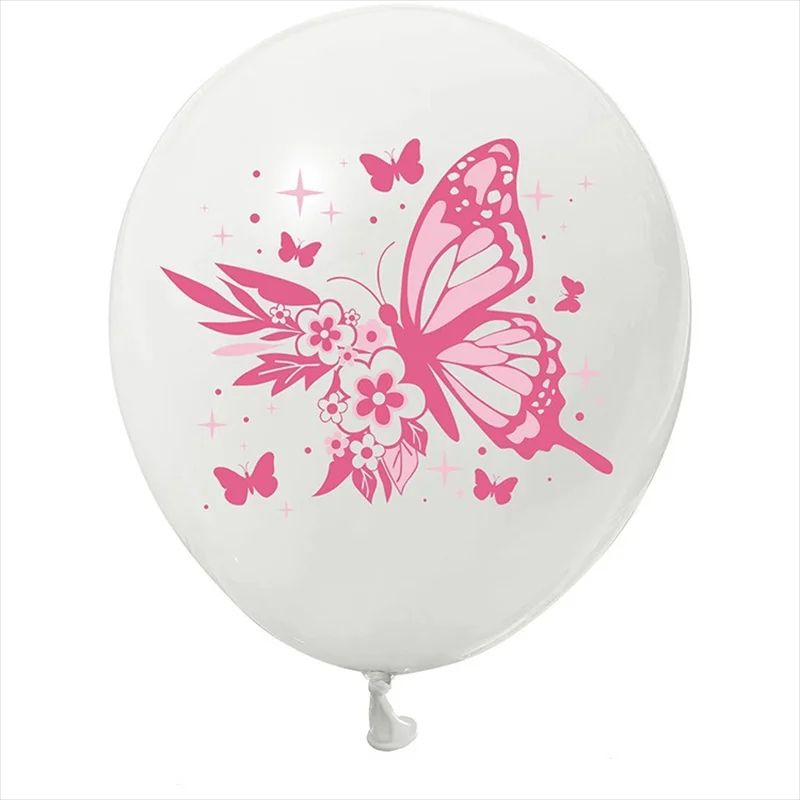 Butterfly Theme 12 Inch Latex Balloon Set 13