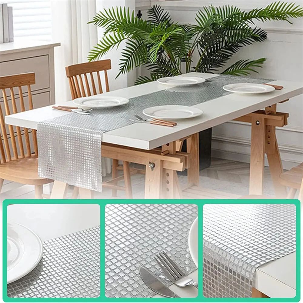Glitter Sequin Disco Table Runner 4