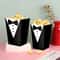 10pcs Tuxedo Design Popcorn Boxes For Wedding And Party 2