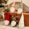 3pcs Plush Christmas Santa Elves Hanging Ornaments 5