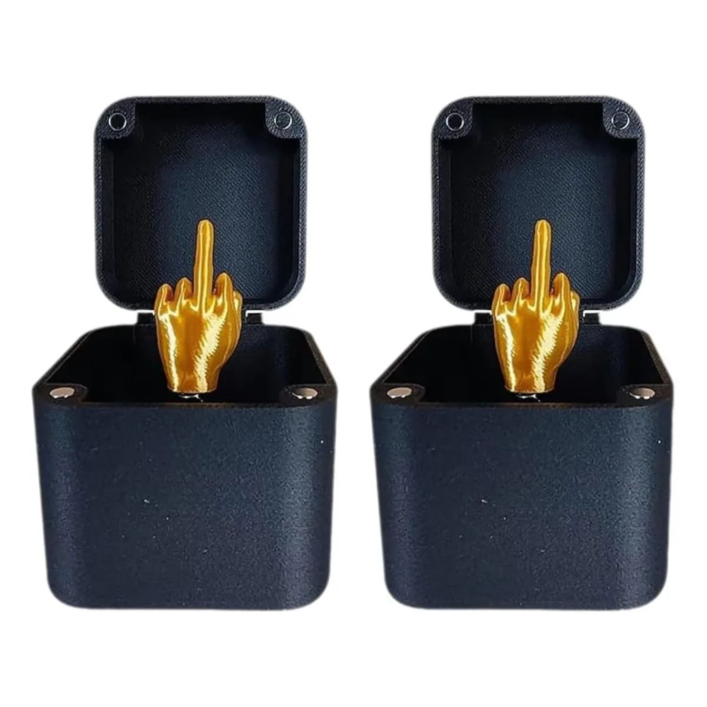 Funny Middle Finger In A Box Prank Gift 10