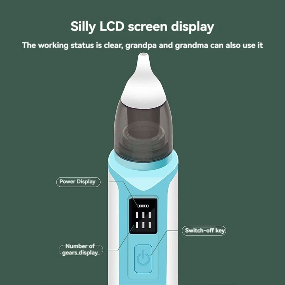 2024 Rechargeable Baby Electric Nasal Aspirator For Newborns 3