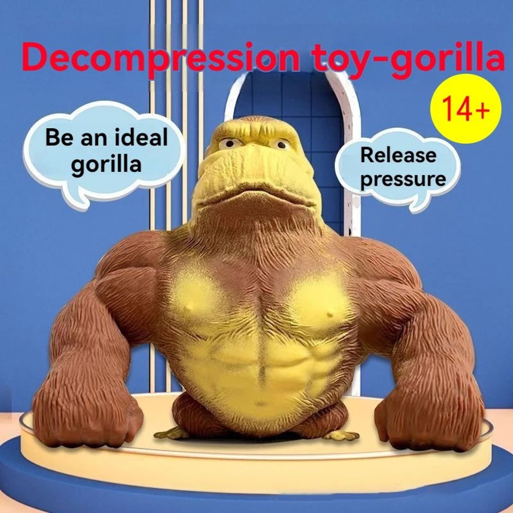 Funny AntiStress Gorilla Decompression Toy For Kids And Adults 5