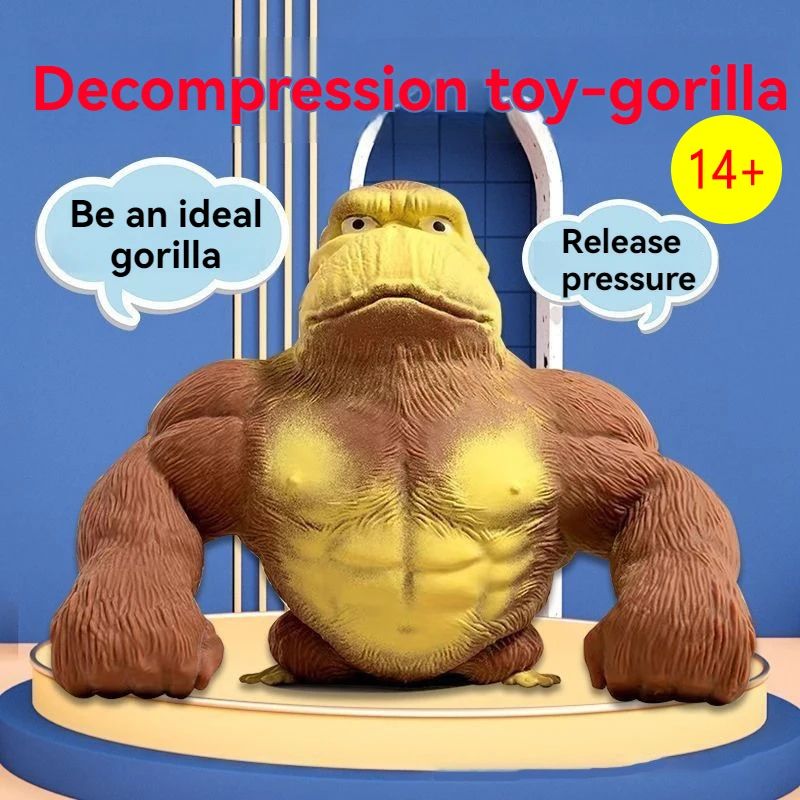 Funny AntiStress Gorilla Decompression Toy For Kids And Adults 5