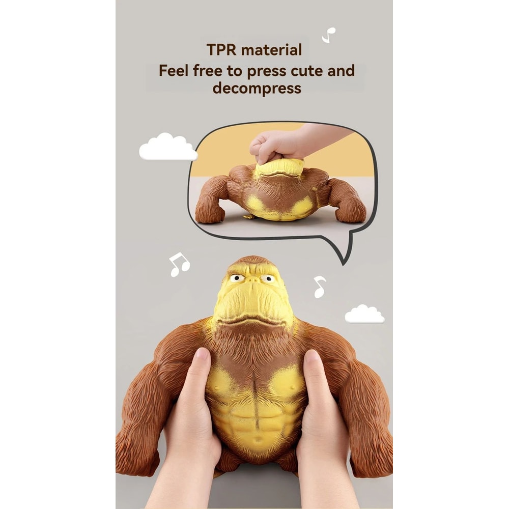 Funny AntiStress Gorilla Decompression Toy For Kids And Adults 7