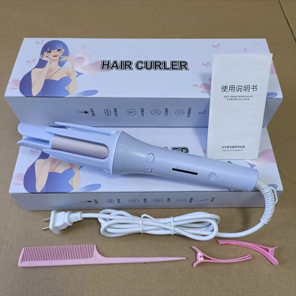 Rechargeable Anion Automatic Hair Curler Mini Electric Styling Tool 6