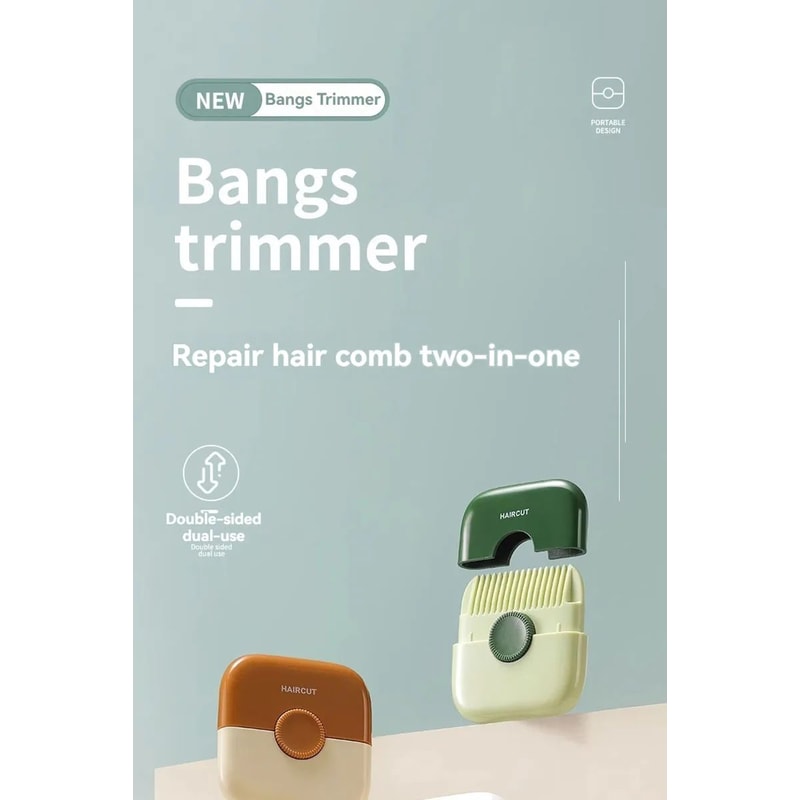 2in1 Baby Haircut And Bangs Trimmer Comb 6