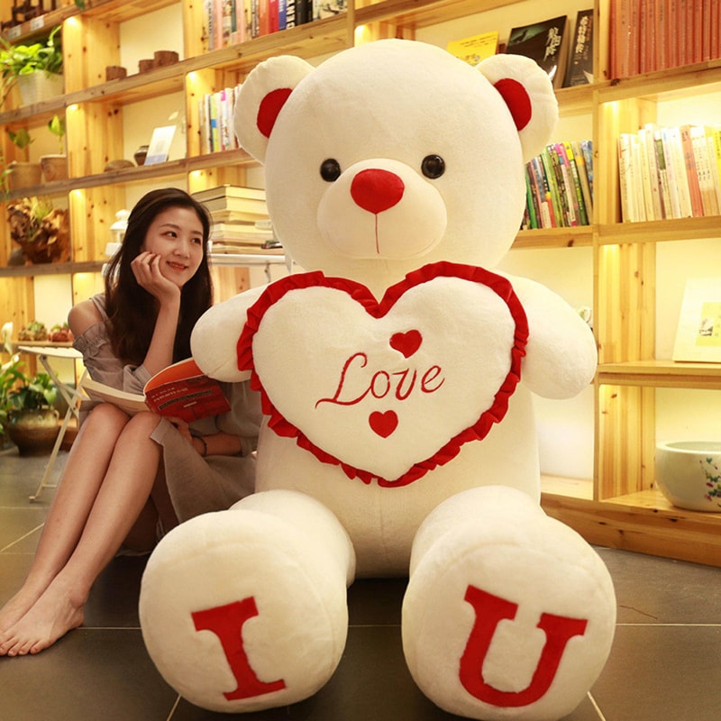 Big I Love You Teddy Bear Plush 0