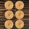 Rattan Weave Drink Coasters Set For Tea And Tableware 7