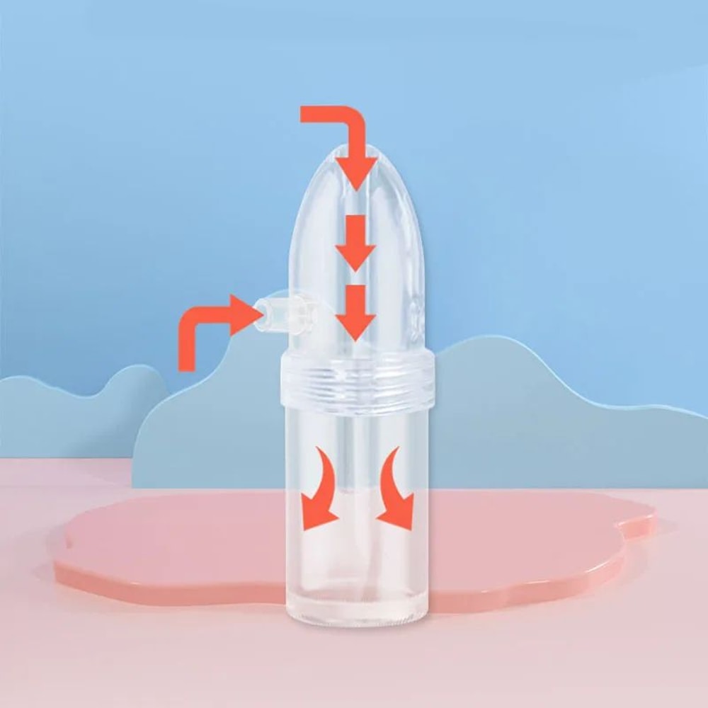 Manual Baby Nasal Aspirator With Hand Pump And NonInvasive Suction 3