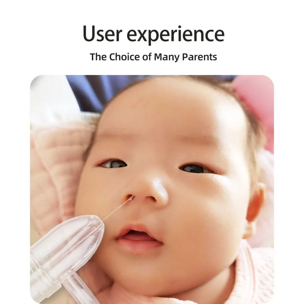 Manual Baby Nasal Aspirator With Hand Pump And NonInvasive Suction 7