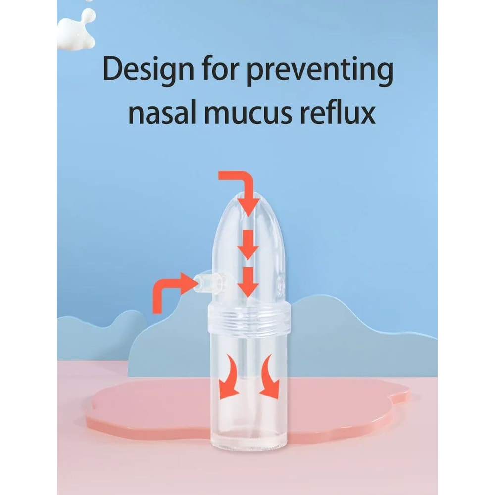 Manual Baby Nasal Aspirator With Hand Pump And NonInvasive Suction 8