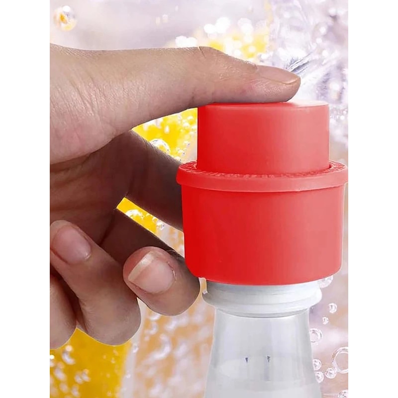 Silicone Soda Bottle Saver Caps For Drinks 6