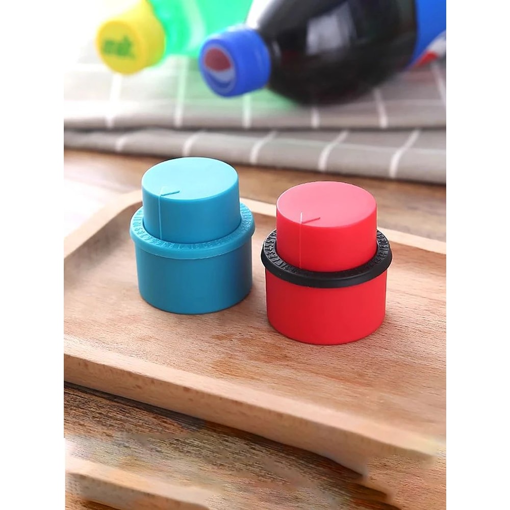 Silicone Soda Bottle Saver Caps For Drinks 9