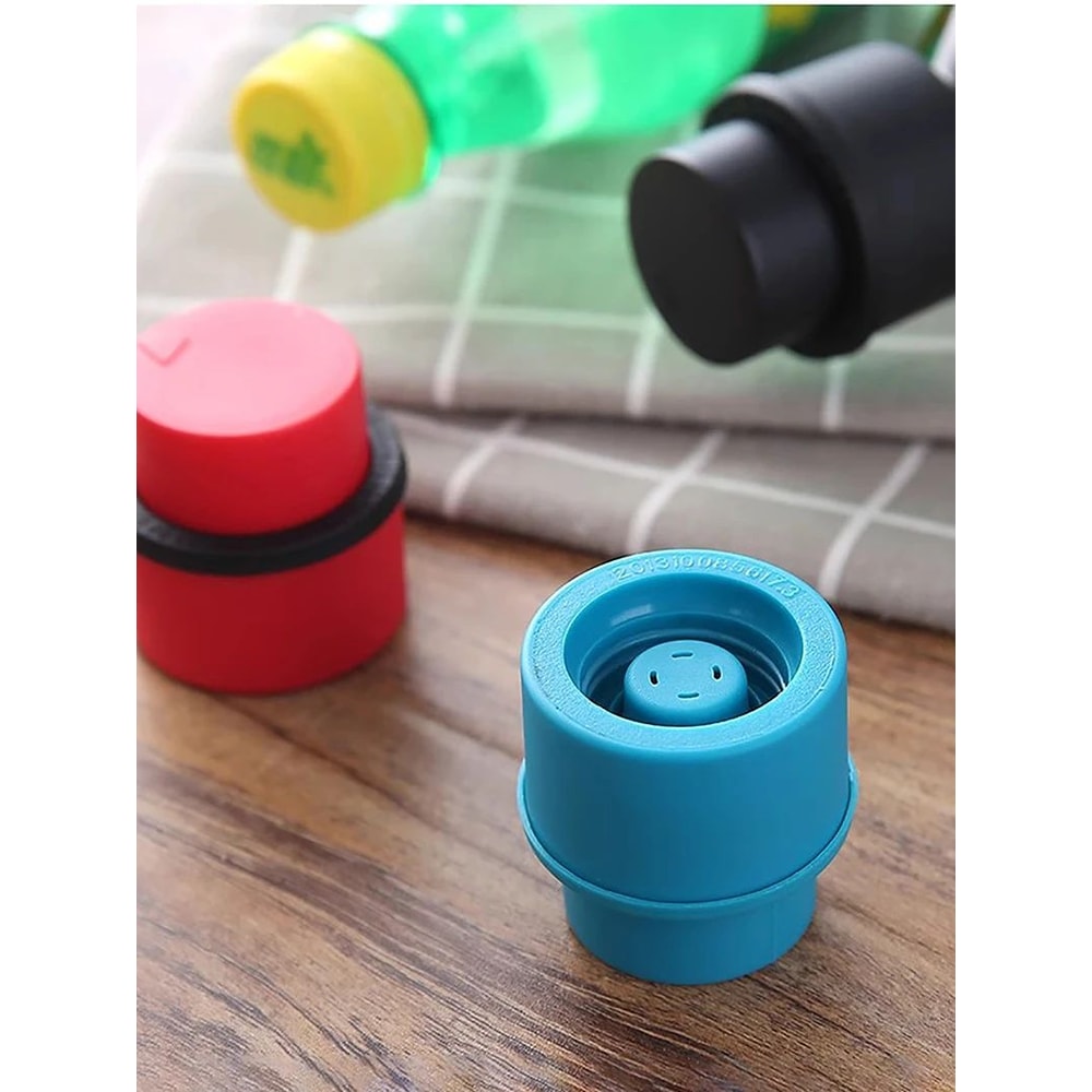 Silicone Soda Bottle Saver Caps For Drinks 10