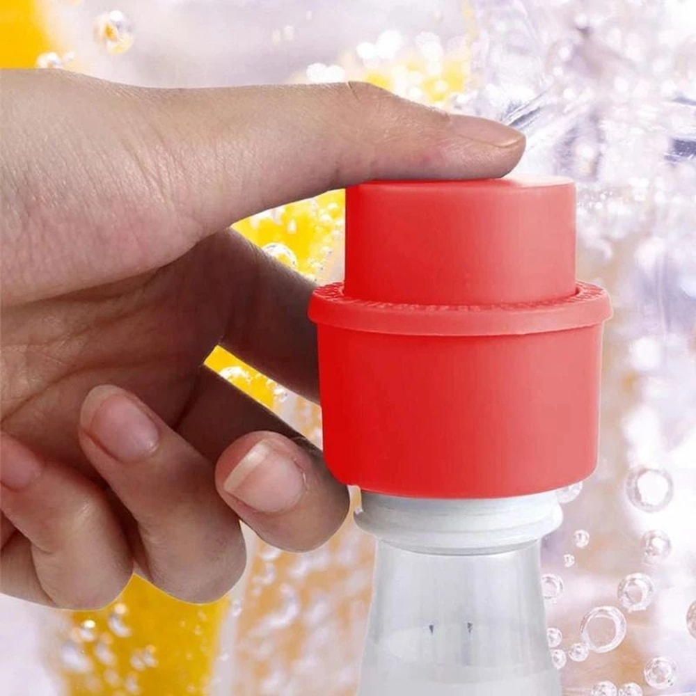 Silicone Soda Bottle Saver Caps For Drinks 11