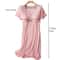 Soft Modal Maternity Nursing And Breastfeeding Nightgown 6