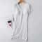 Soft Modal Maternity Nursing And Breastfeeding Nightgown 8