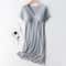 Soft Modal Maternity Nursing And Breastfeeding Nightgown 13