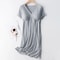 Soft Modal Maternity Nursing And Breastfeeding Nightgown 13