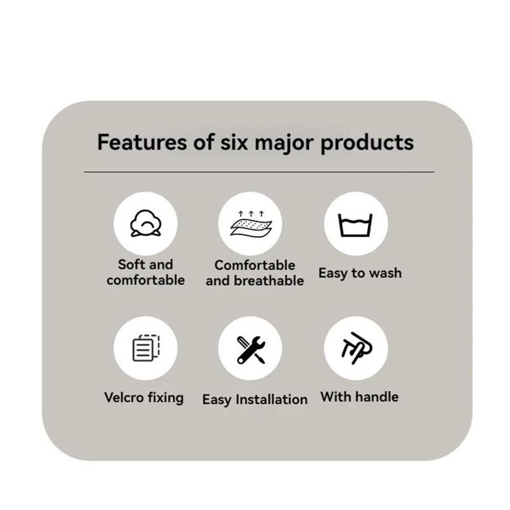 Universal Winter Warm Toilet Seat Cushion Cover 9