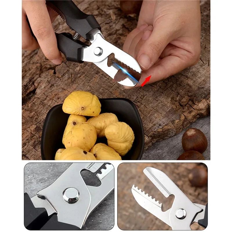 Multipurpose Chestnut Peeler Scissors For Kitchen 8