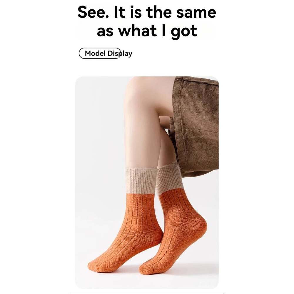 Warm Wool Winter Socks For Girls Ages 212 10