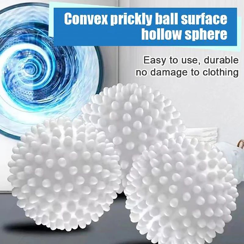 4Piece PVC Reusable Laundry Dryer Balls Set 4