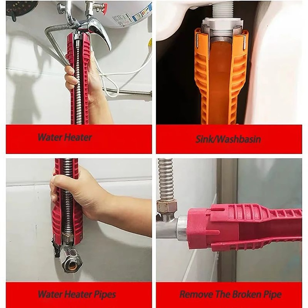 8in1 Multifunctional Sink And Faucet Wrench Plumbing Tool 3