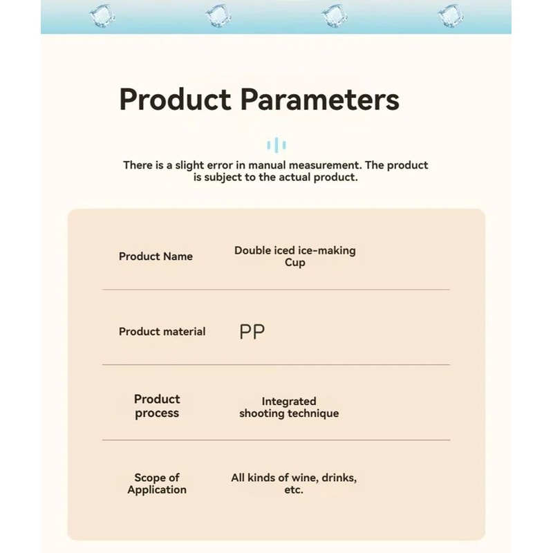 Large Freezing Beer Glass Cup For Cold Drinks 6