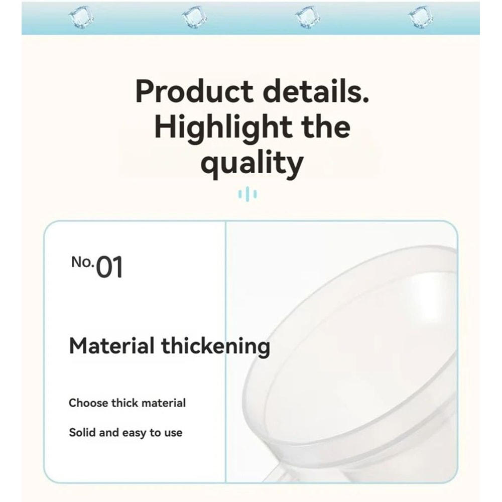 Large Freezing Beer Glass Cup For Cold Drinks 7