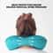 Inflatable UShaped Travel Neck Pillow Portable Comfort Cushion 3