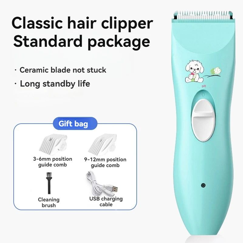 Quiet Baby Electric Hair Clipper For Safe Infant Haircuts 4
