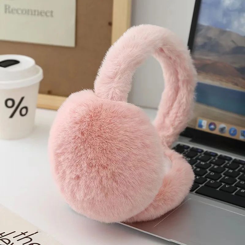 Foldable Plush Winter Ear Protectors For Kids 5