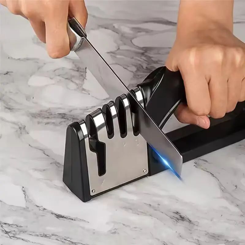4Segment Portable Multifunctional Kitchen Knife Sharpener 5