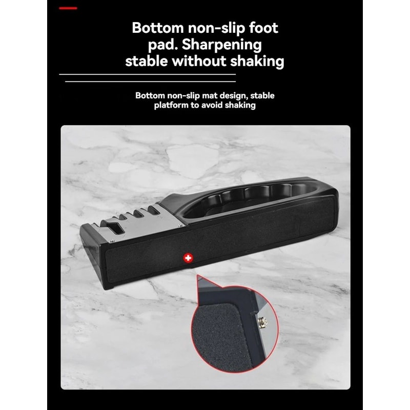 4Segment Portable Multifunctional Kitchen Knife Sharpener 7