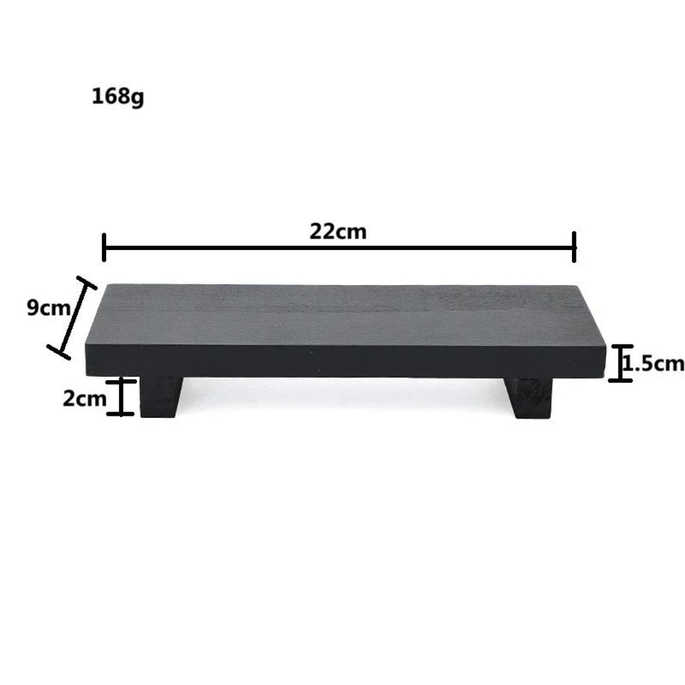 Fashion Wooden Bathroom Soap Tray And Decorative Base 5