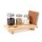 Fashion Wooden Bathroom Soap Tray And Decorative Base 7