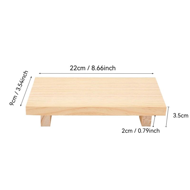 Fashion Wooden Bathroom Soap Tray And Decorative Base 9