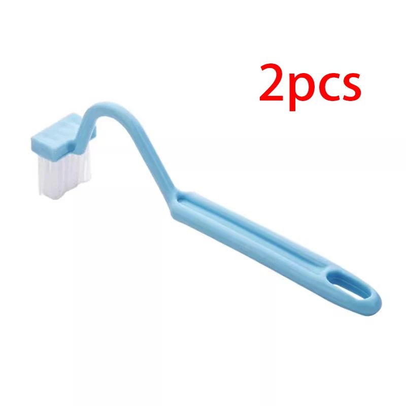 123Piece Curved Long Handle Toilet Brush Set For Deep Bathroom Cleaning 9