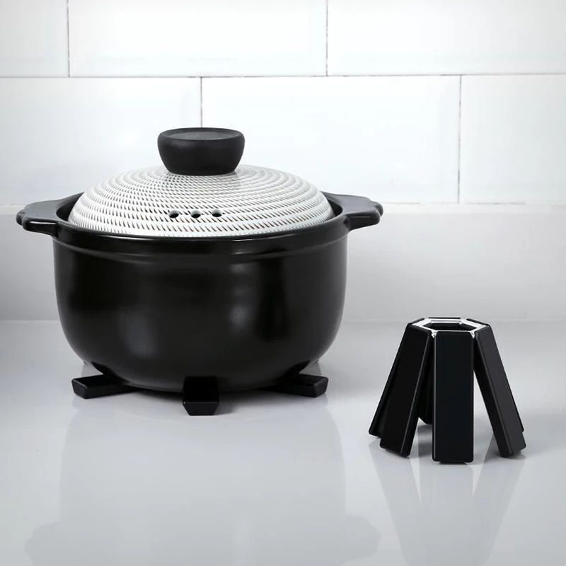 2024 Folding HeatInsulation Pot Mat And Kitchen Coaster 4